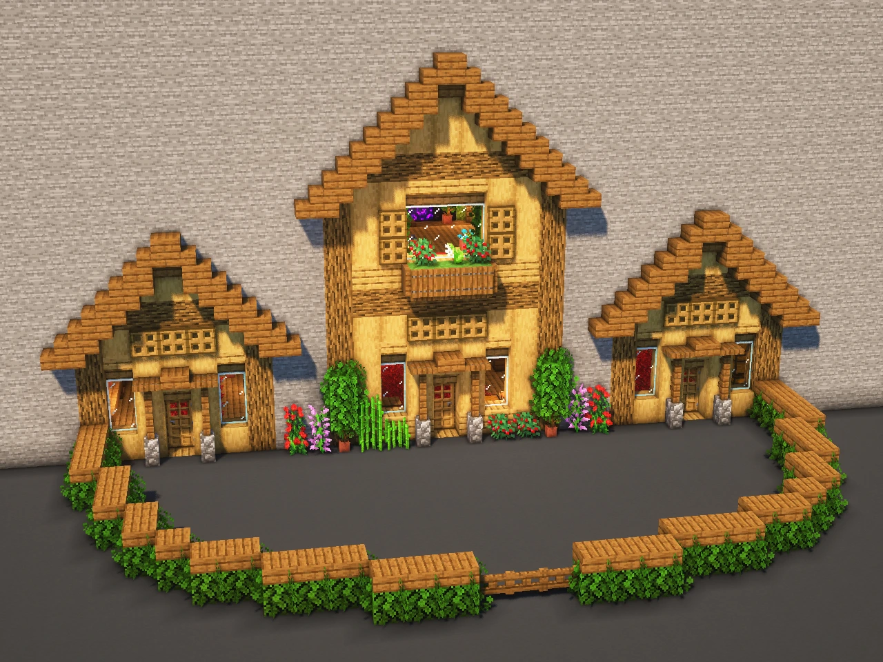Mountain House - Minecraft Build Guide